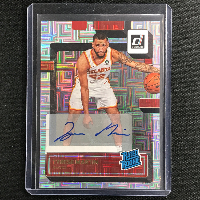 2022-23 Donruss Tyrese Martin Rated Rookie Signatures Choice Silver Auto No 243