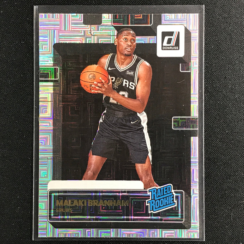 2022-23 Donruss MALAKI BRANHAM Rated Rookie Choice Infinite Silver #220