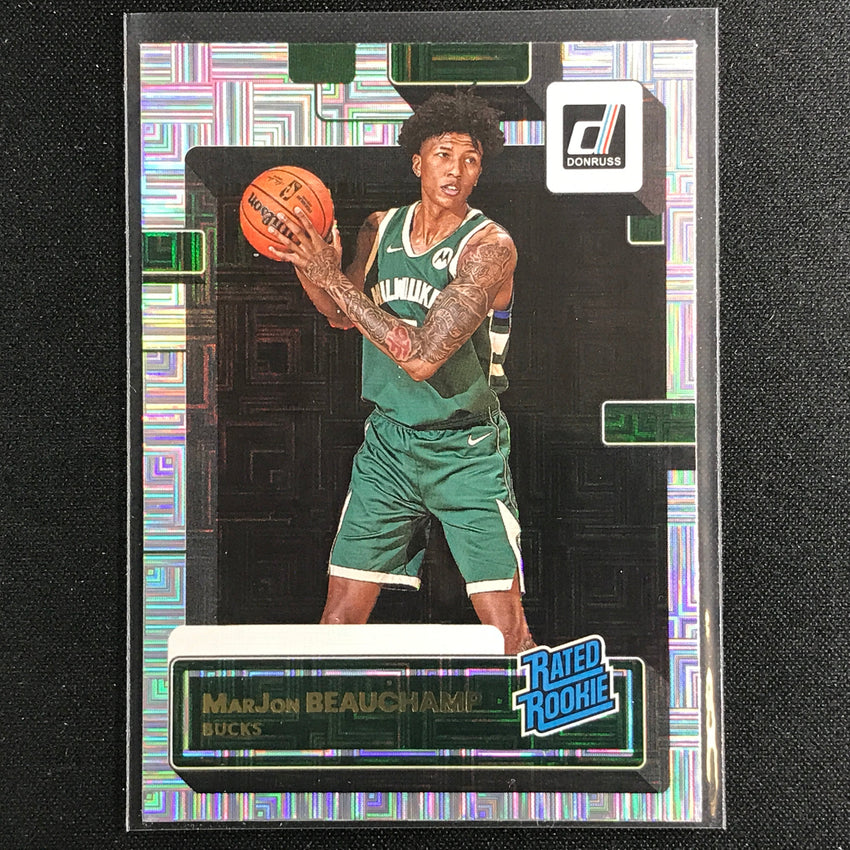 2022-23 Donruss MARJON BEAUCHAMP Rated Rookie Choice Infinite Silver #224