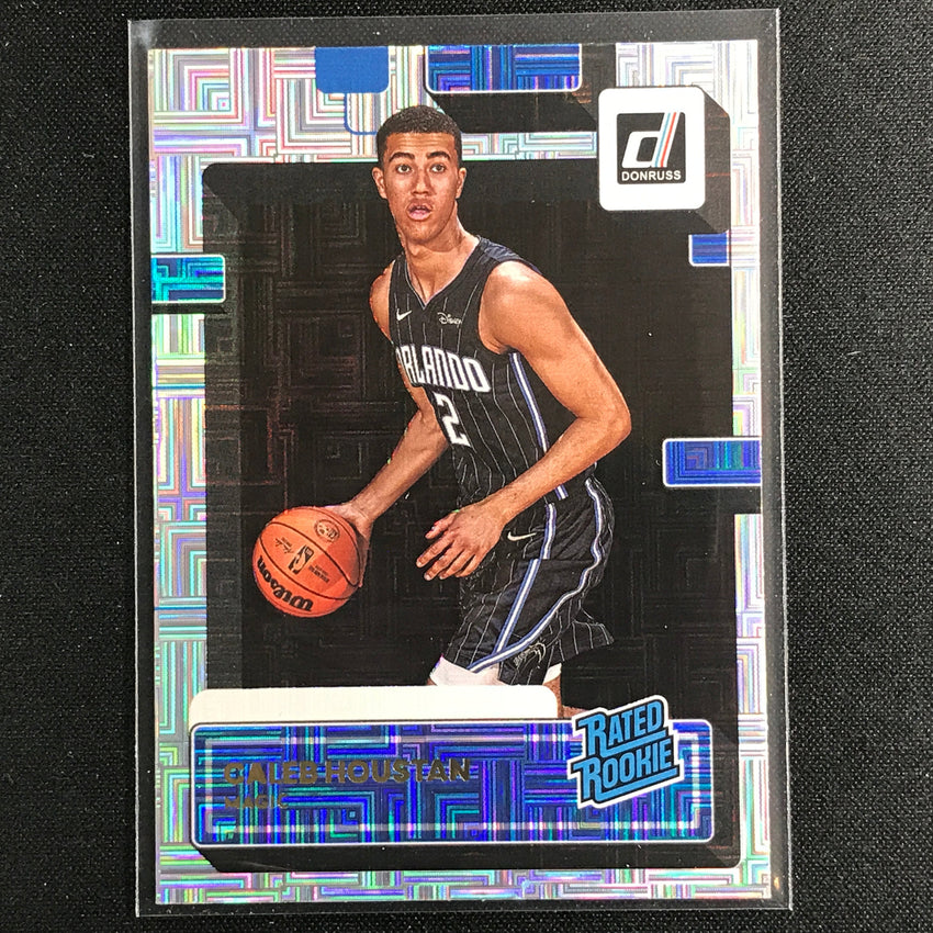 2022-23 Donruss CALEB HOUSTAN Rated Rookie Choice Infinite Silver #232