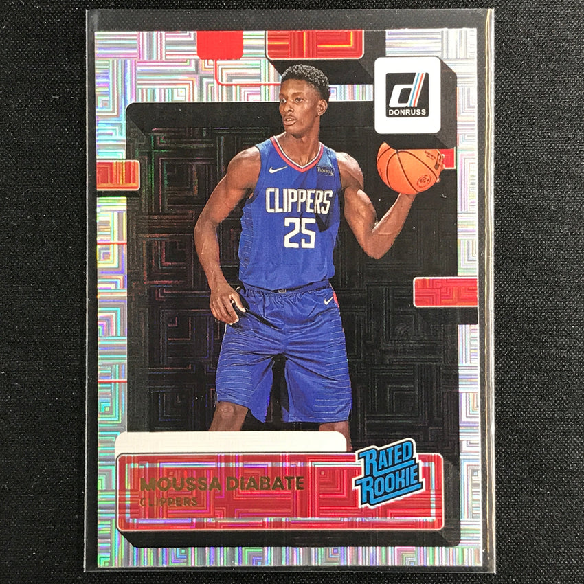 2022-23 Donruss MOUSSA DIABATE Rated Rookie Choice Infinite Silver #237