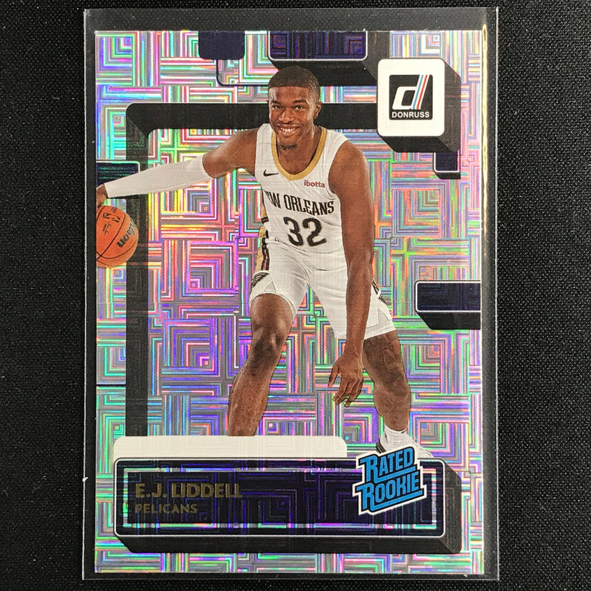 2022-23 Donruss E.J. LIDDELL Rated Rookie Choice Infinite Silver #238