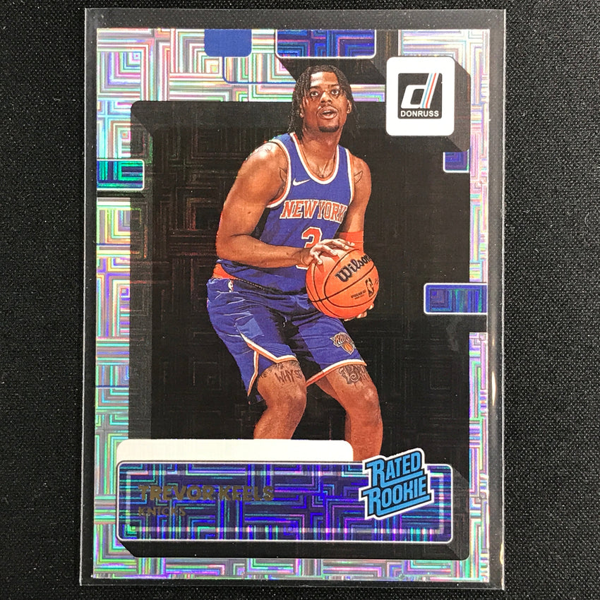2022-23 Donruss TREVOR KEELS Rated Rookie Choice Infinite Silver #239