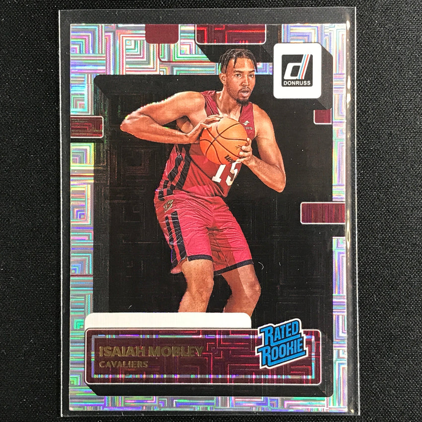 2022-23 Donruss ISAIAH MOBLEY Rated Rookie Choice Infinite Silver #240