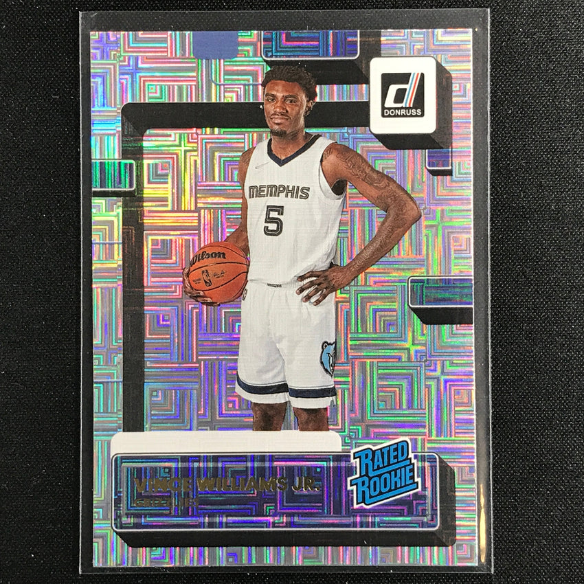 2022-23 Donruss VINCE WILLIAMS JR. Rated Rookie Choice Infinite Silver #246