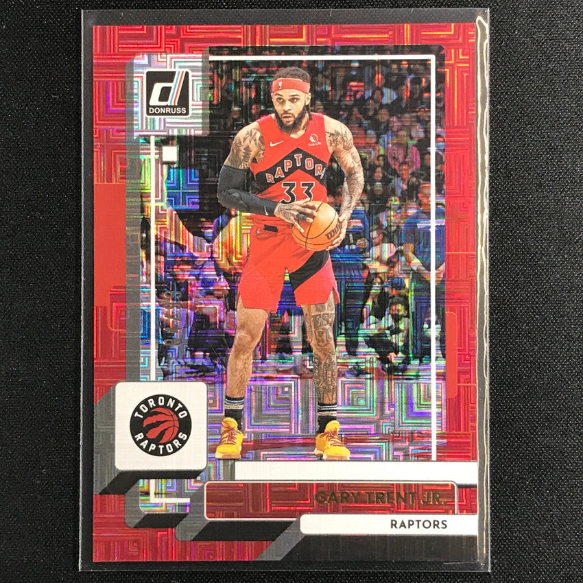 2022-23 Donruss Gary Trent Jr. Choice Infinite Red /99