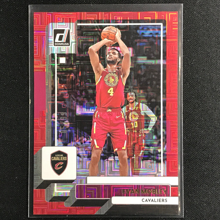 2022-23 Donruss Evan Mobley Choice Infinite Red /99