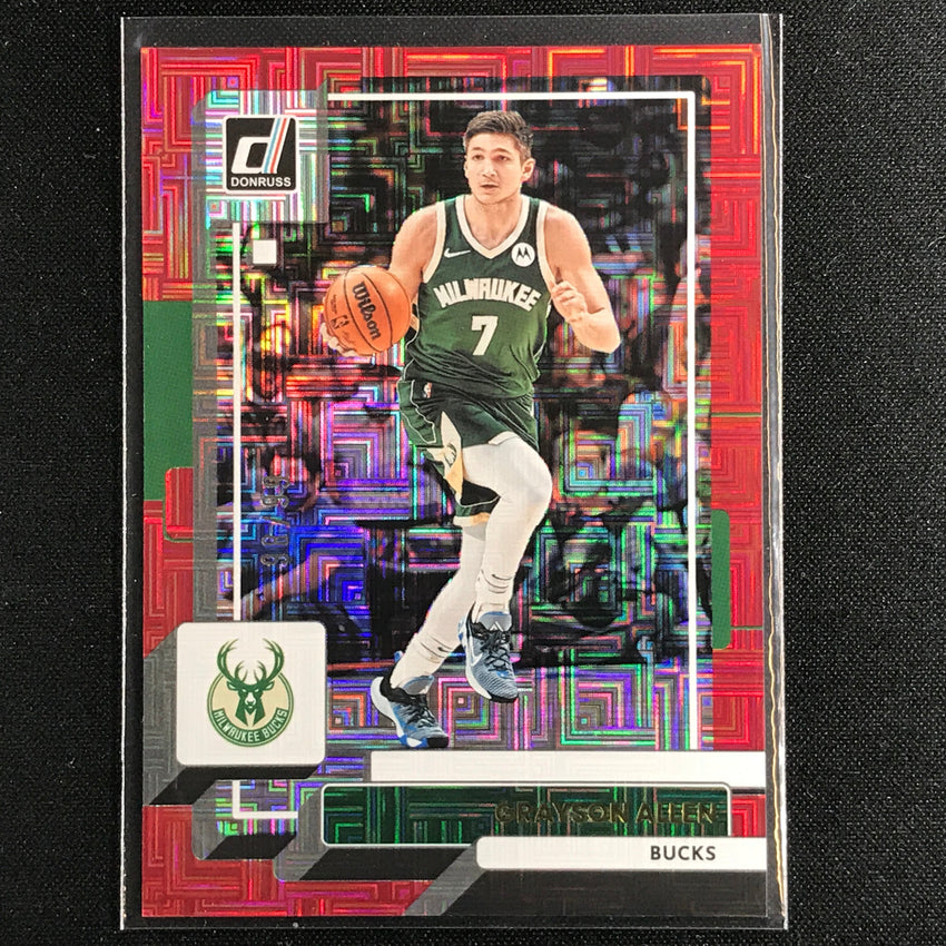 2022-23 Donruss Grayson Allen Choice Infinite Red /99