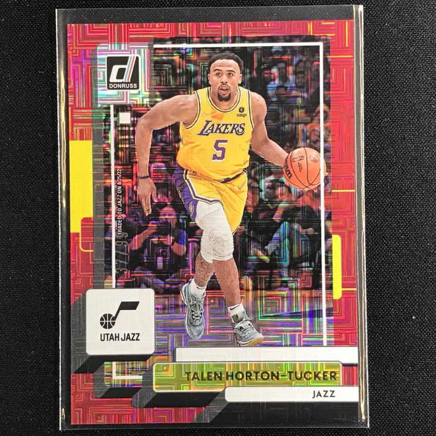2022-23 Donruss Talen Horton-tucker Choice Infinite Red /99