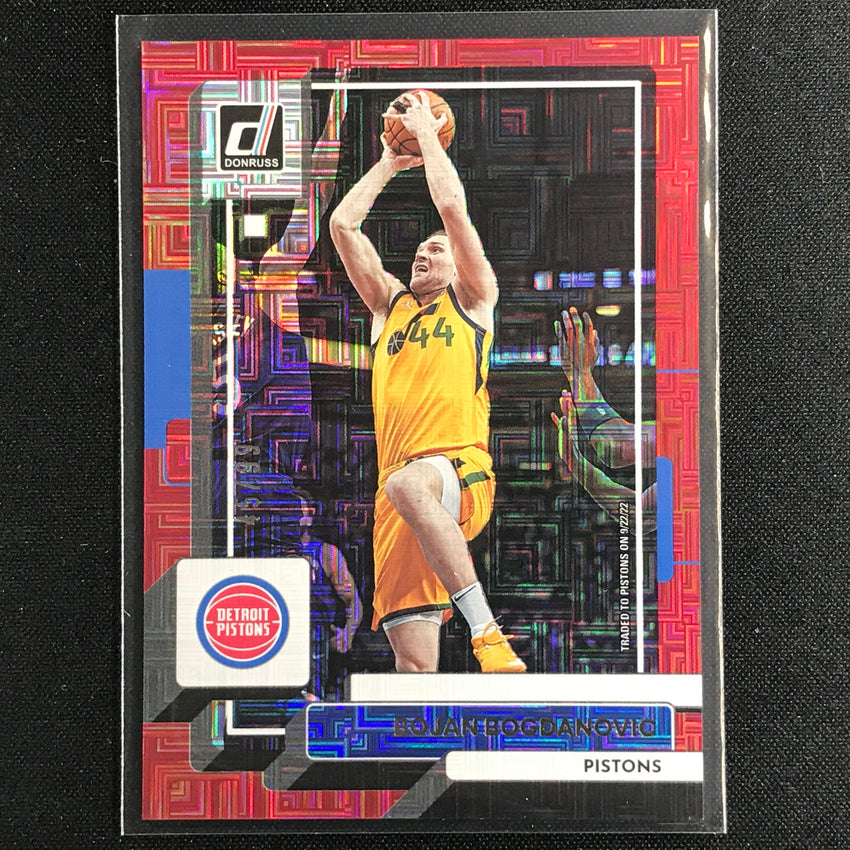2022-23 Donruss Bogdan Bogdanovic Choice Infinite Red /99
