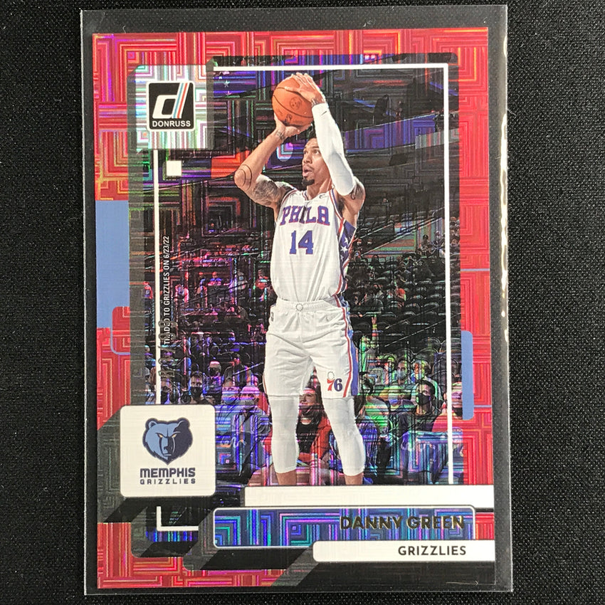 2022-23 Donruss Danny Green Choice Infinite Red /99