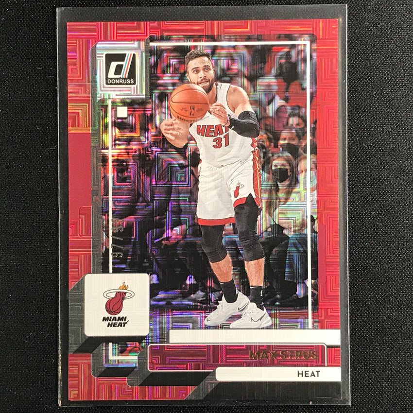 2022-23 Donruss Max Strus Choice Infinite Red /99