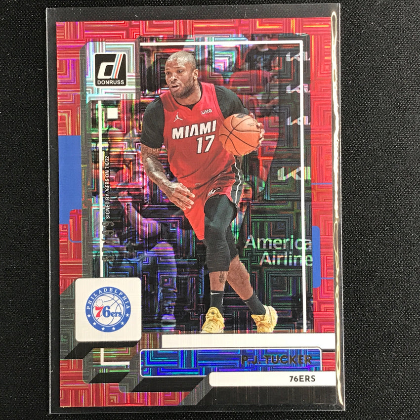 2022-23 Donruss P.j. Tucker Choice Infinite Red /99