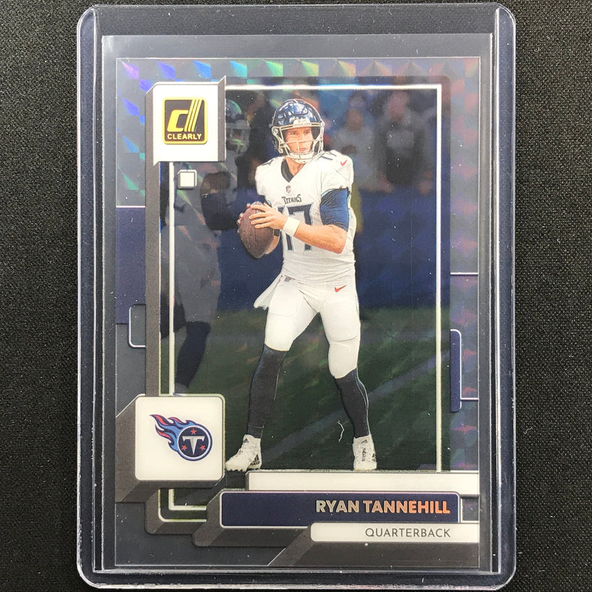 2022 Clearly Donruss RYAN TANNEHILL Holo Mosaic SP #47