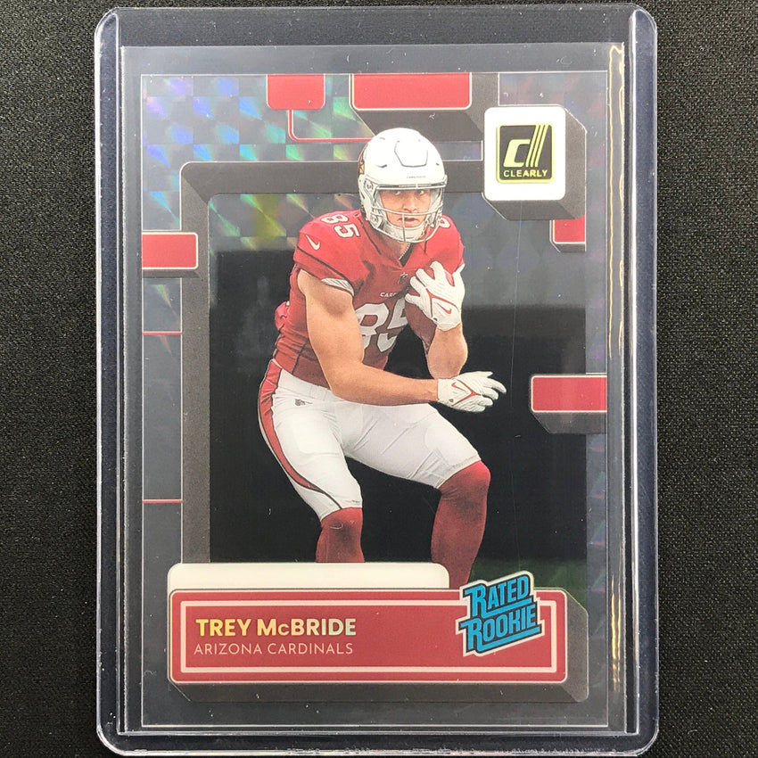 2022 Clearly Donruss Trey Mcbride Rated Rookie Holo Mosaic Sp No 87 A