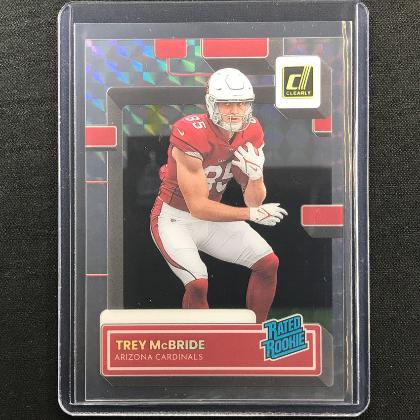 2022 Clearly Donruss Trey Mcbride Rated Rookie Holo Mosaic Sp No 87 B