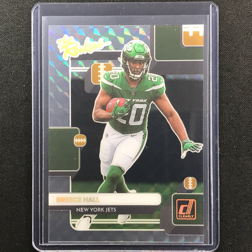 2022 Clearly Donruss BREECE HALL The Rookies Holo Mosaic SP #10