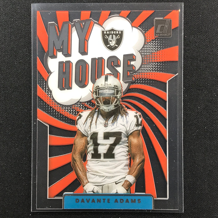 2022 Clearly Donruss DAVANTE ADAMS My House Base #10
