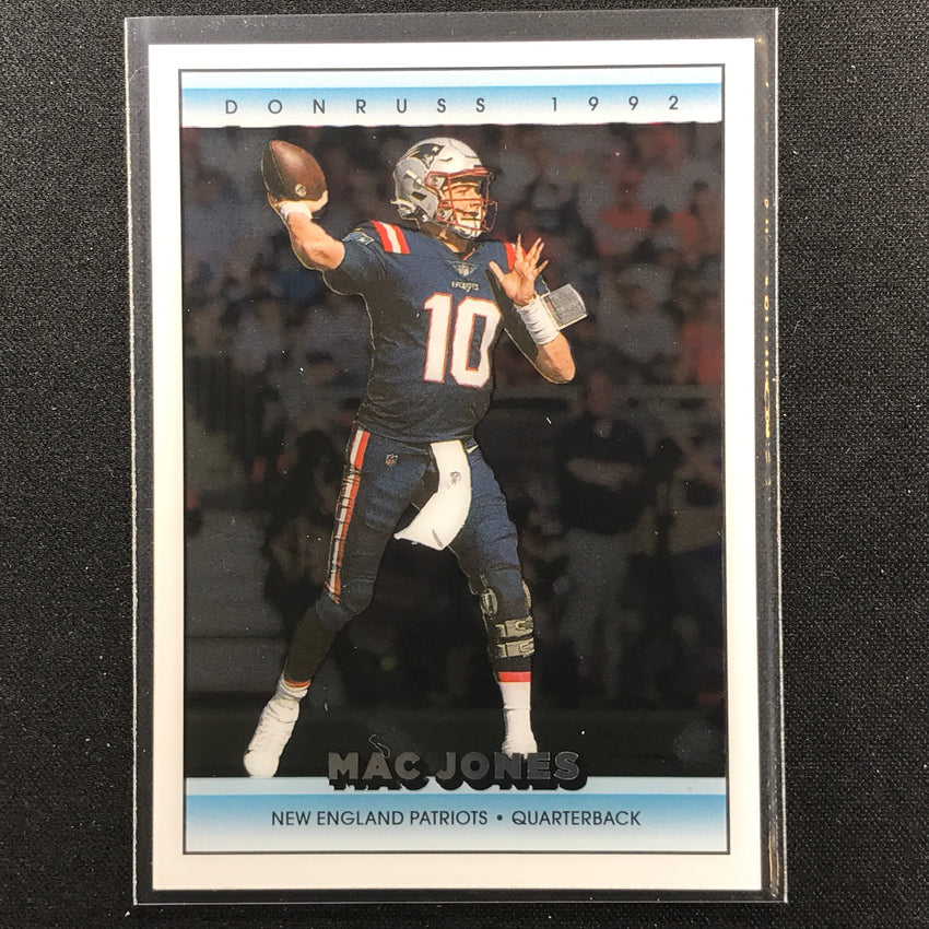 2022 Clearly Donruss MAC JONES Retro 1992 Base #7