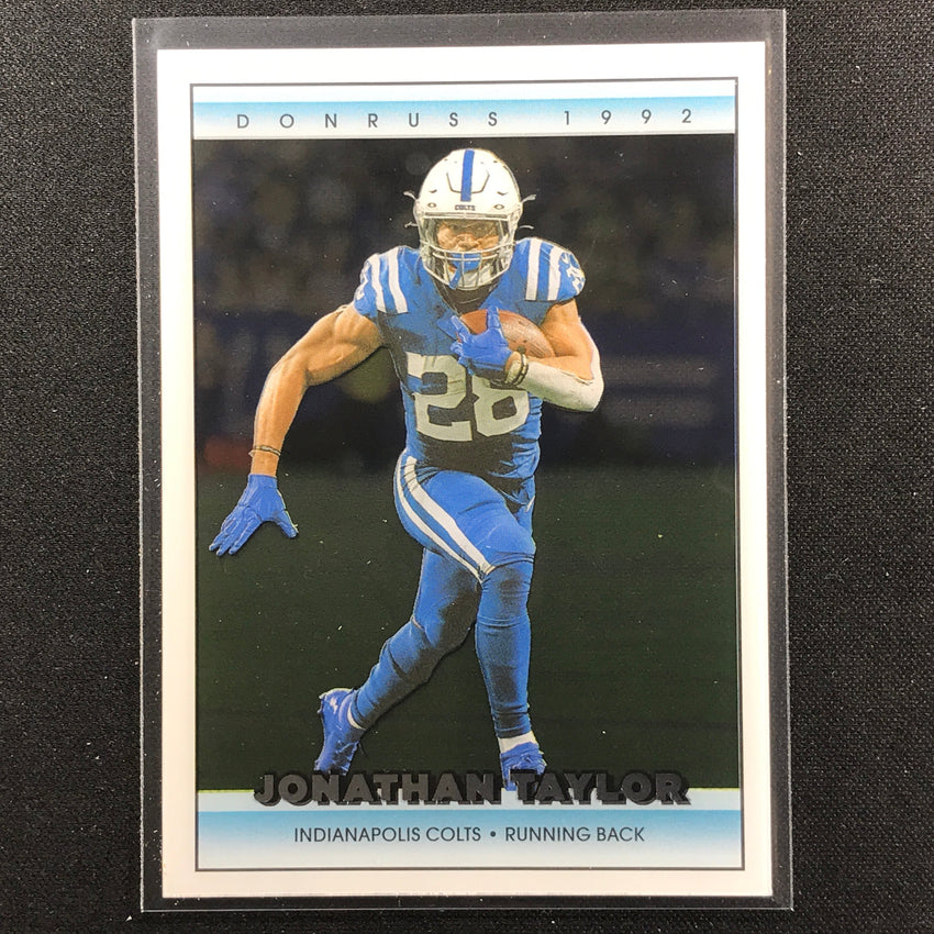2022 Clearly Donruss JONATHAN TAYLOR Retro 1992 Base #10