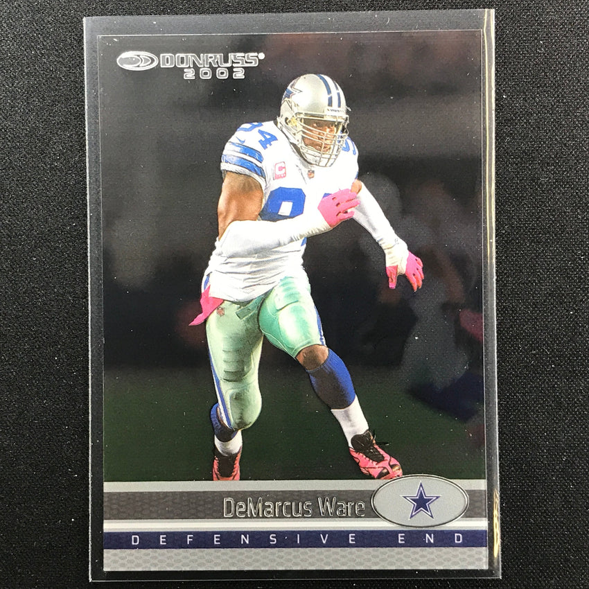 2022 Clearly Donruss DEMARCUS WARE Retro 2002 Base #5
