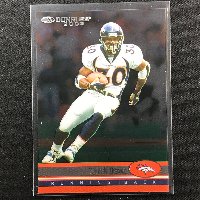 2022 Clearly Donruss TERRELL DAVIS Retro 2002 Base #6