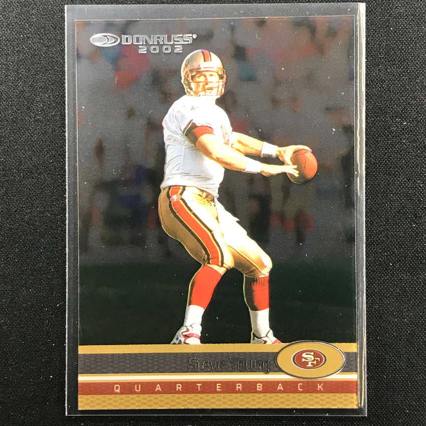 2022 Clearly Donruss STEVE YOUNG Retro 2002 Base #16
