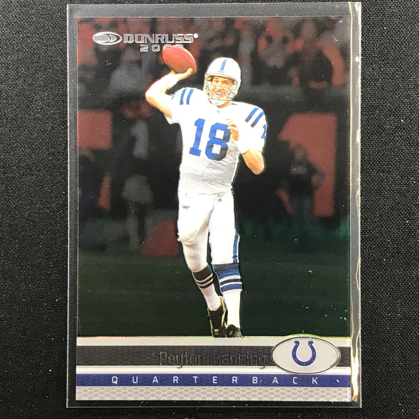 2022 Clearly Donruss PEYTON MANNING Retro 2002 Base #18