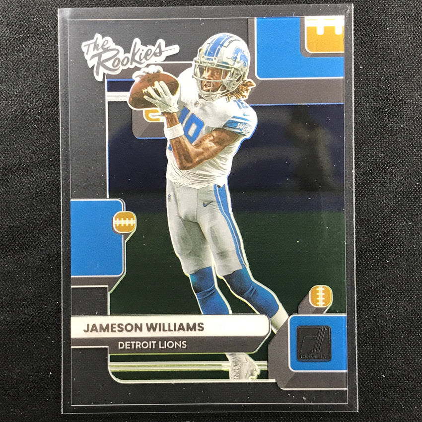 2022 Clearly Donruss JAMESON WILLIAMS The Rookies Base #7