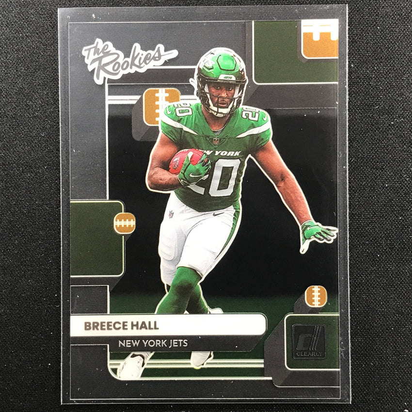 2022 Clearly Donruss BREECE HALL The Rookies Base #10