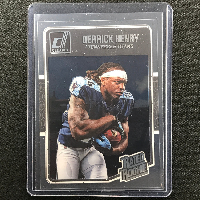 2022 Clearly Donruss DERRICK HENRY 2016 Retro Rated Rookie SP #1
