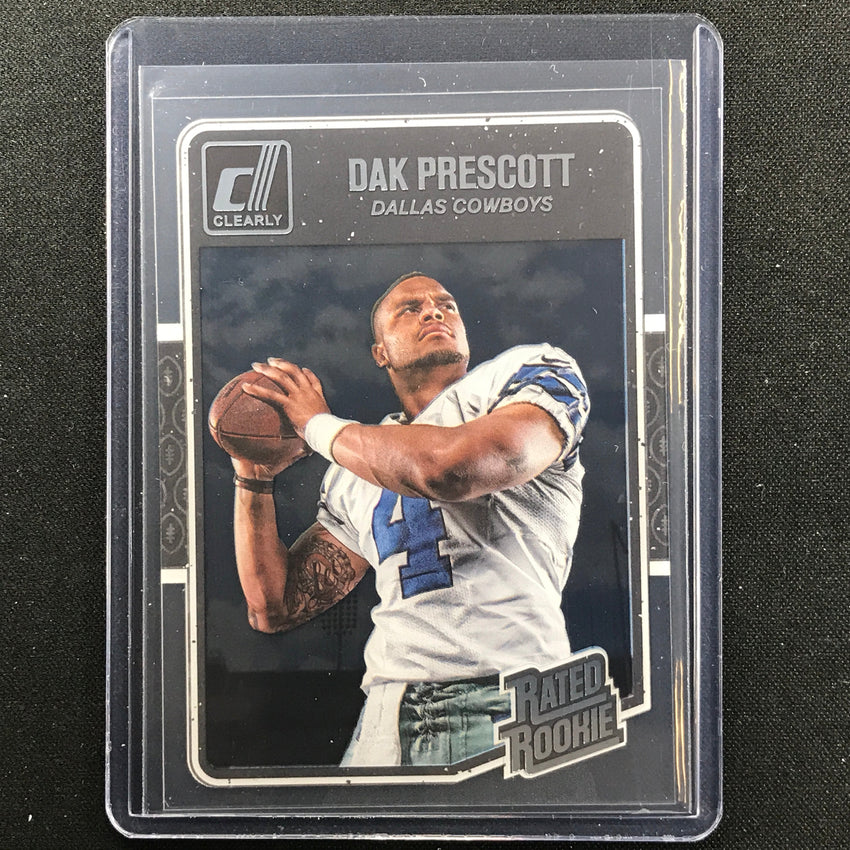 2022 Clearly Donruss Dak Prescott 2016 Retro Rated Rookie Sp No 2