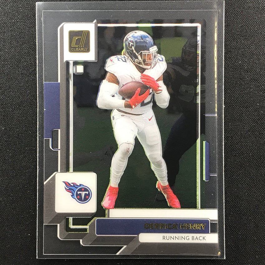2022 Clearly Donruss Derrick Henry Gold No 48
