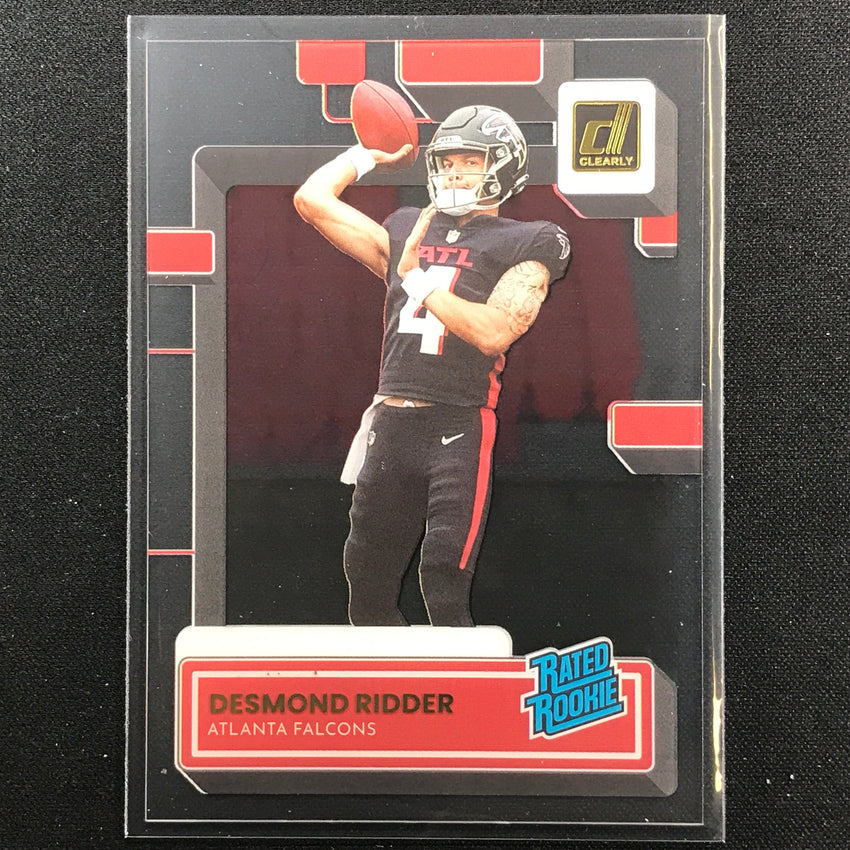 2022 Clearly Donruss DESMOND RIDDER Rated Rookie Gold #52