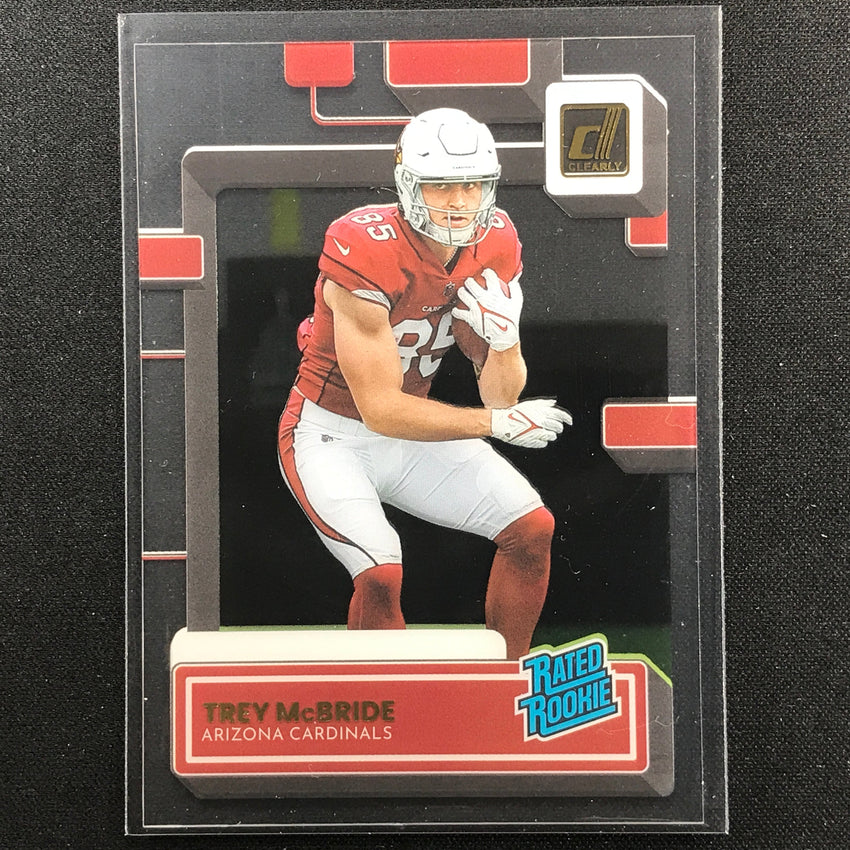 2022 Clearly Donruss Trey Mcbride Rated Rookie Gold No 87