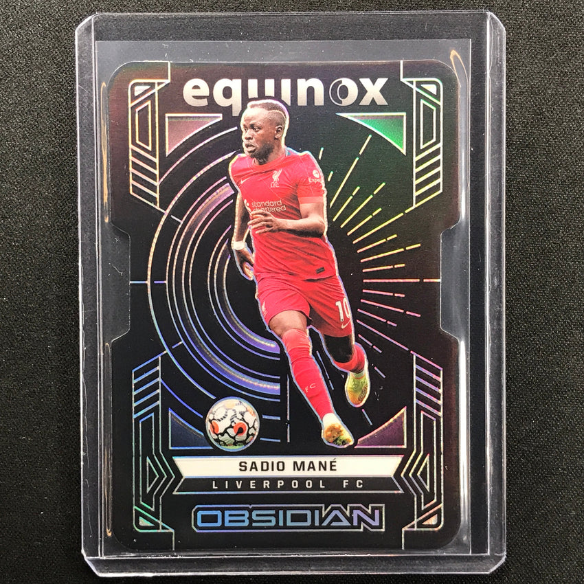2021-22 Obsidian Sadio Mane Equinox Silver Die-cut 95/99