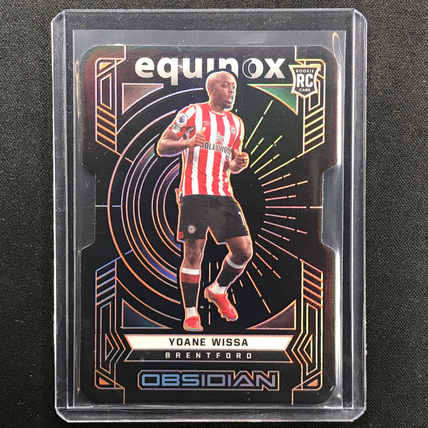 2021-22 Obsidian Yoane Wissa Equinox Rookie Electric Etch Orange Die-cut 26/30
