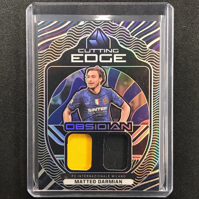 2021-22 Obsidian Matteo Darmian Cutting Edge Dual Jersey Silver 78/149