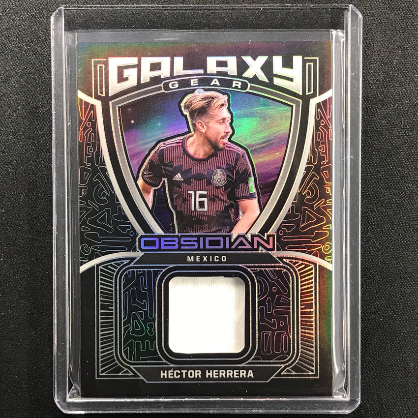 2021-22 Obsidian Hector Herrera Galaxy Gear Jersey Silver 16/149