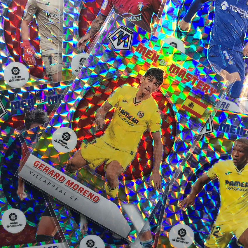 2021-22 Mosaic La Liga SANTI COMESANA Rookie Men of Mastery Mosaic Silver #21