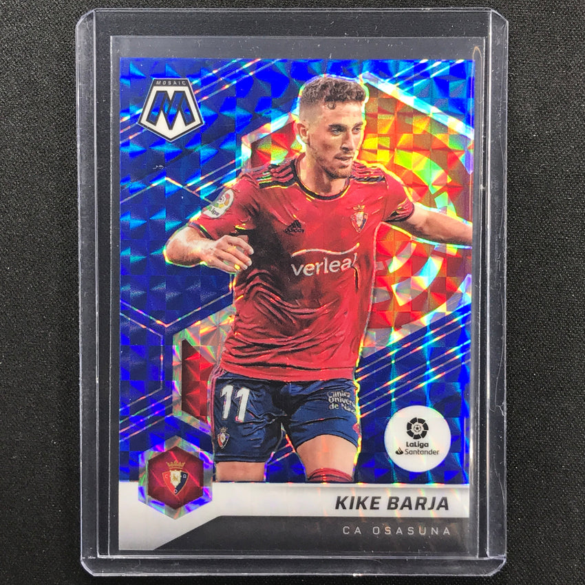 2021-22 Mosaic La Liga Kike Barja Blue 55/99
