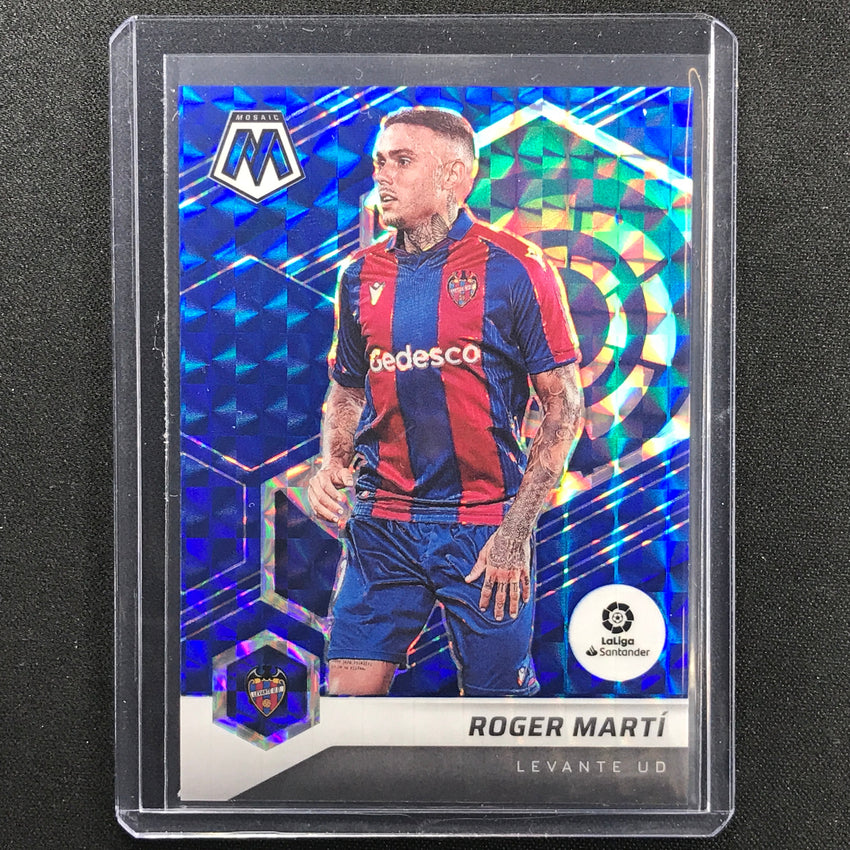 2021-22 Mosaic La Liga Roger Marti Blue 6/99