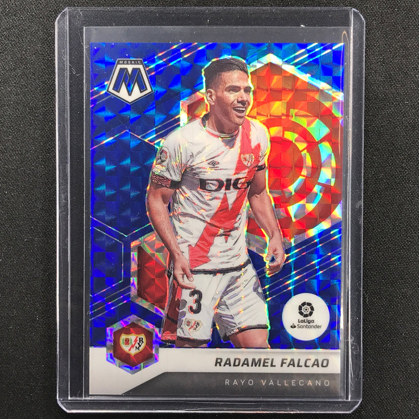 2021-22 Mosaic La Liga Radamel Falco Blue 40/99
