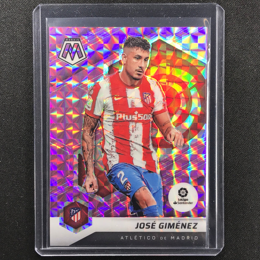 2021-22 Mosaic La Liga Jose Gimenez Purple 42/49