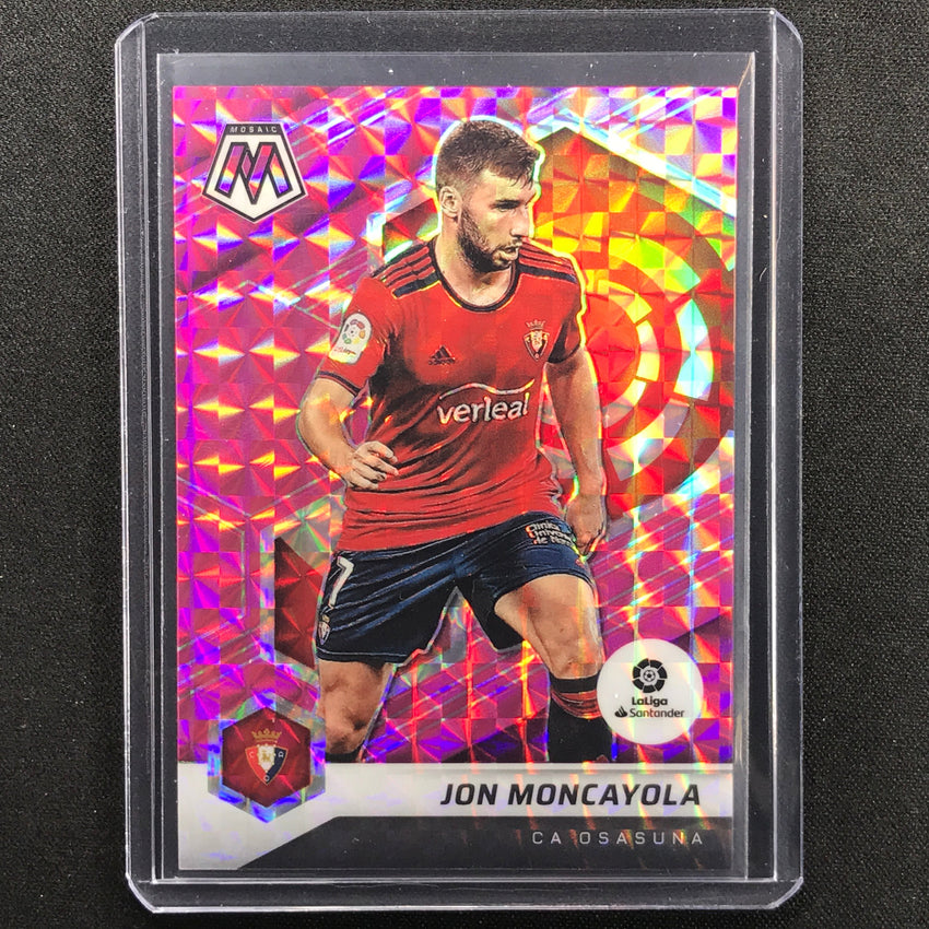 2021-22 Mosaic La Liga Jon Moncayola Pink 6/25