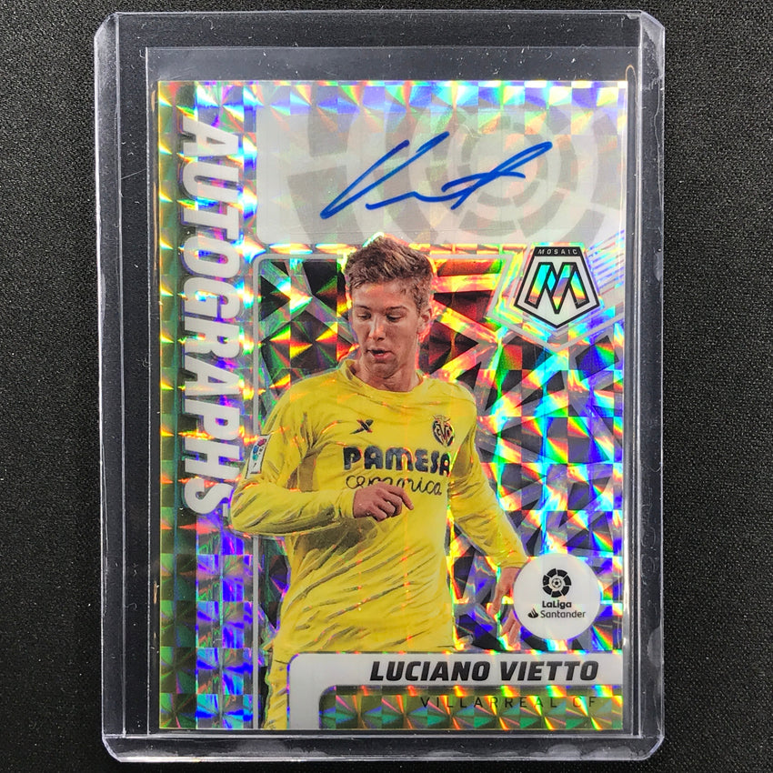 2021-22 Mosaic La Liga Luciano Vietto Autographs No Lv A