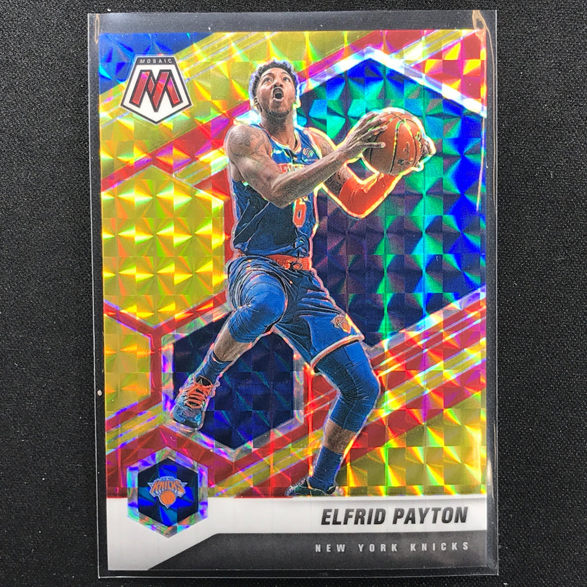 2020-21 Mosaic Elfrid Payton Choice Fusion Red And Yellow 67/88
