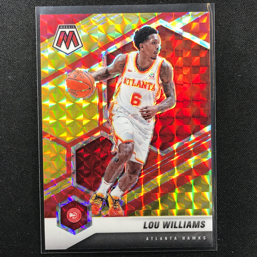 2020-21 Mosaic Lou Williams Choice Fusion Red And Yellow 88/88