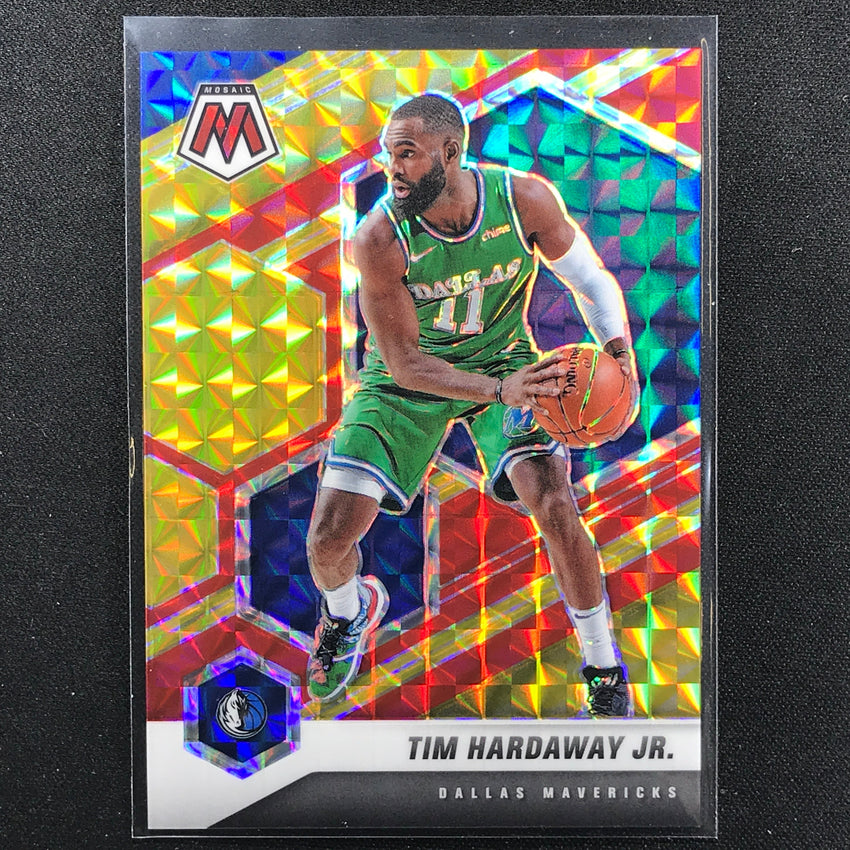 2020-21 Mosaic Tim Hardaway Jr. Choice Fusion Red And Yellow 74/88