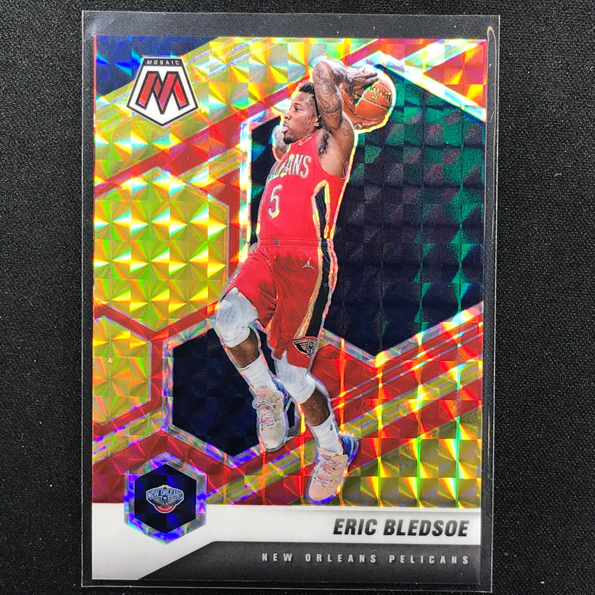 2020-21 Mosaic Eric Bledsoe Choice Fusion Red And Yellow 62/88